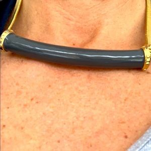 CYNTHIA ROWELY ENAMAL BAR NECKLACE